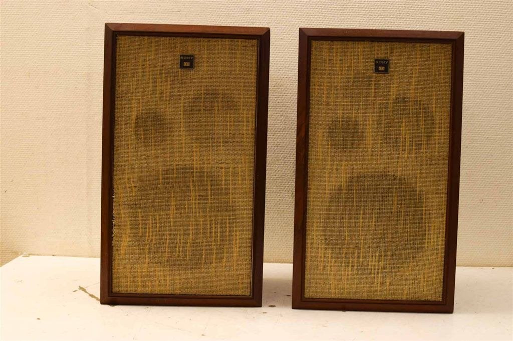 2 stuks Sony luidsprekers 48047, Audio, Tv en Foto, Ophalen of Verzenden, Gebruikt, Minder dan 60 watt, Sony