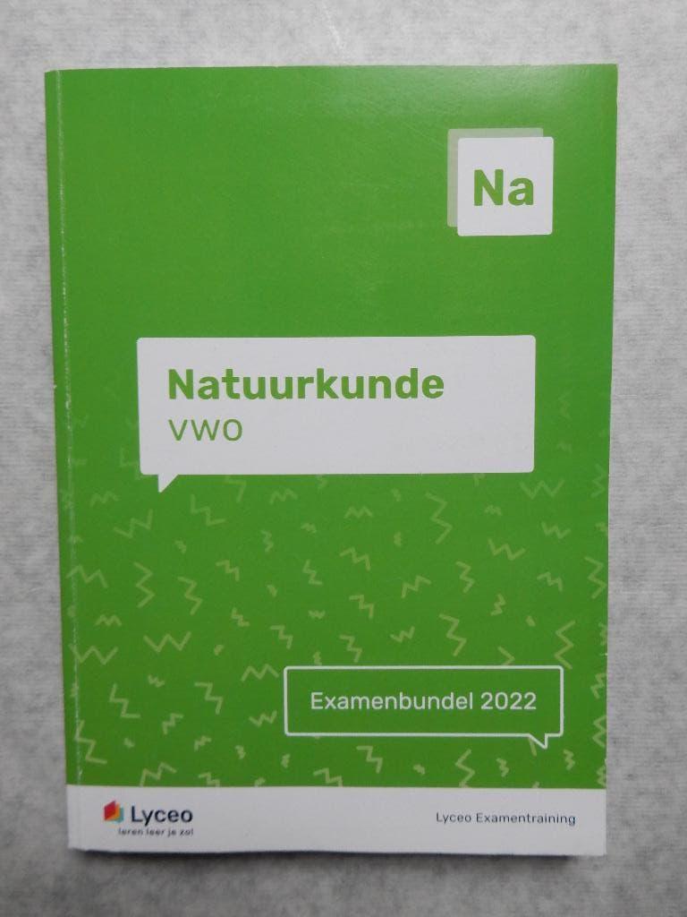 Examenbundel VWO Natuurkunde 2012 en 2022 Lyceo, Boeken, VWO, Lyceo, Natuurkunde, Ophalen of Verzenden