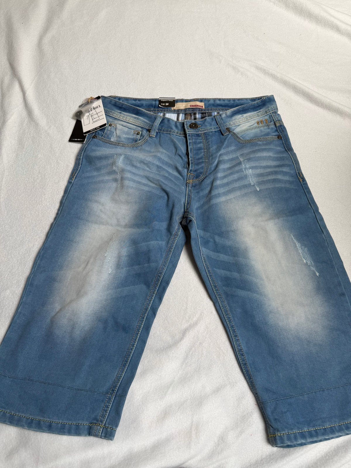 Short heren - maat S, Ophalen of Verzenden, Nieuw, Maat 46 (S) of kleiner, Blauw