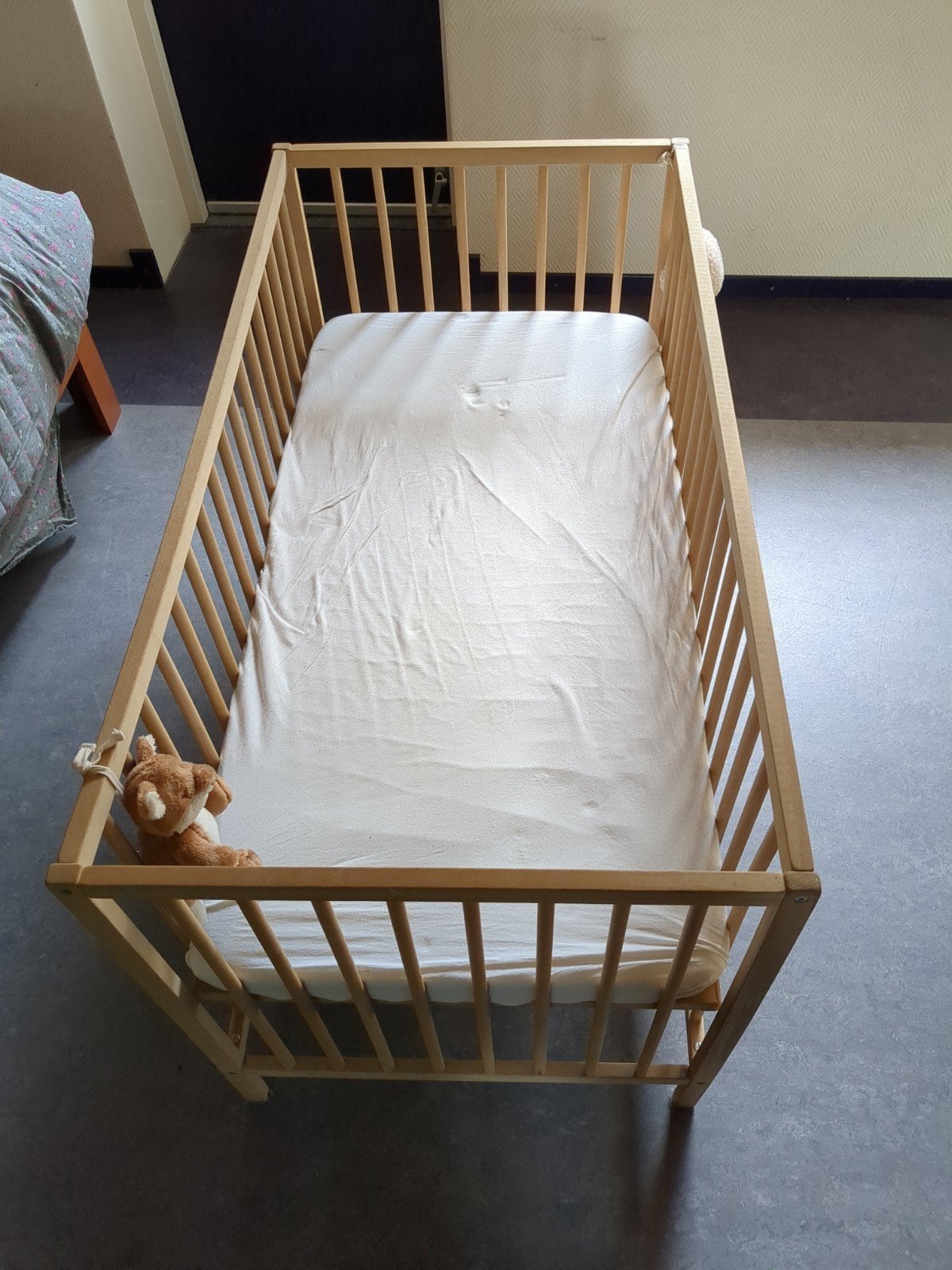 Ledikant Ikea, Ophalen, Gebruikt, Minder dan 140 cm, Matras