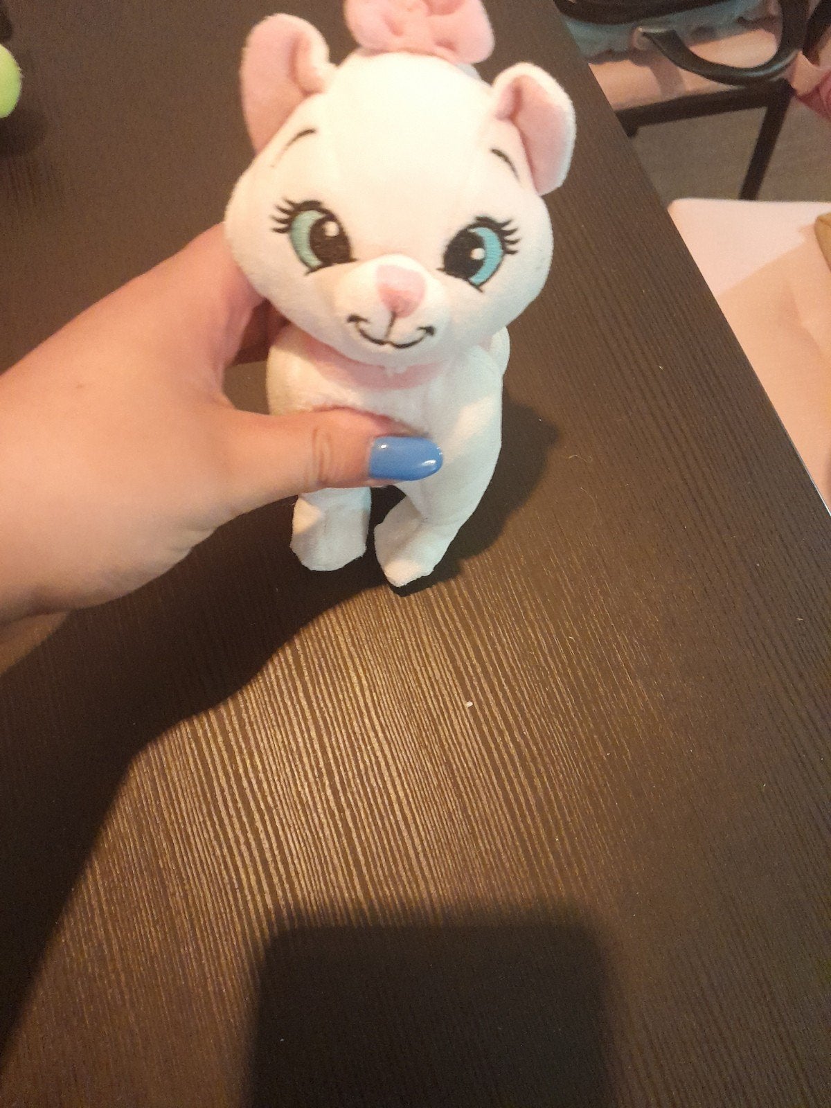 Schattige witte kat knuffel - Disney Marie, Kinderen en Baby's, Speelgoed | Knuffels en Pluche, Disney, Disney, Ophalen of Verzenden