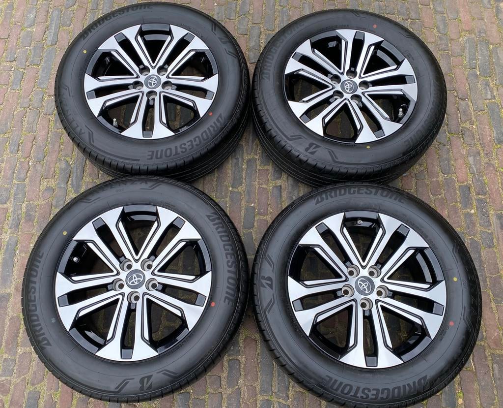 NIEUWE (demo) 18” Toyota Rav4 velgen + Bridgestone banden, 18 inch, Banden en Velgen, Nieuw, Ophalen of Verzenden
