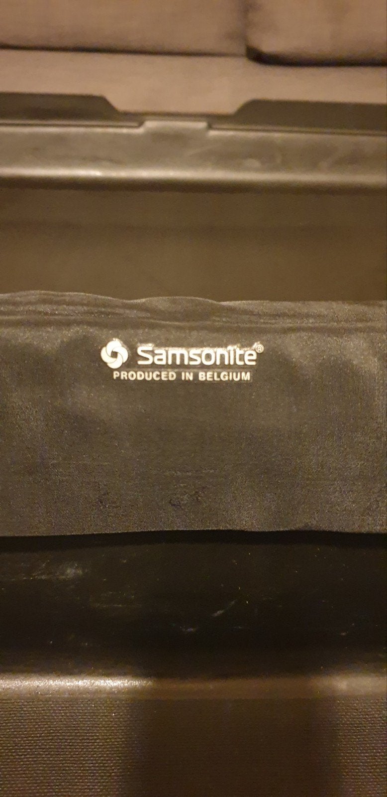 Samsonite Koffer - Zwart, 70x55cm, Made in Belgium, Ophalen