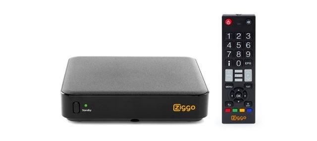 koop  Ziggo digitale ontvanger Humax incl Afstandsbediening, Ophalen, Zo goed als nieuw, Decoder