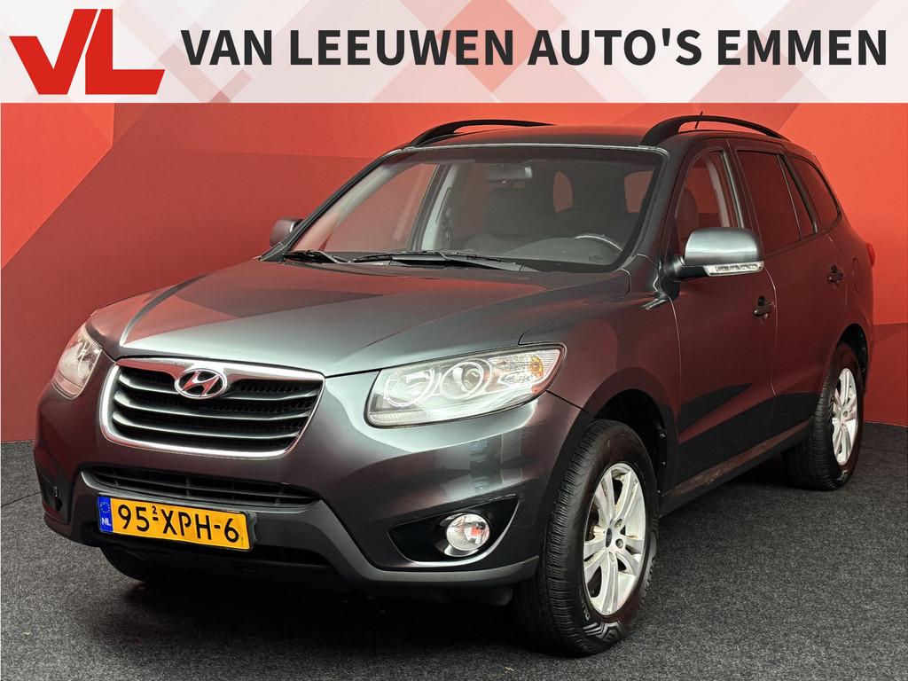 Hyundai Santa Fe 2.4i CVVT Dynamic 7 pers. | Navi | Cruise |, Auto's, Hyundai, Voorwielaandrijving, Euro 5, Gebruikt, Zwart