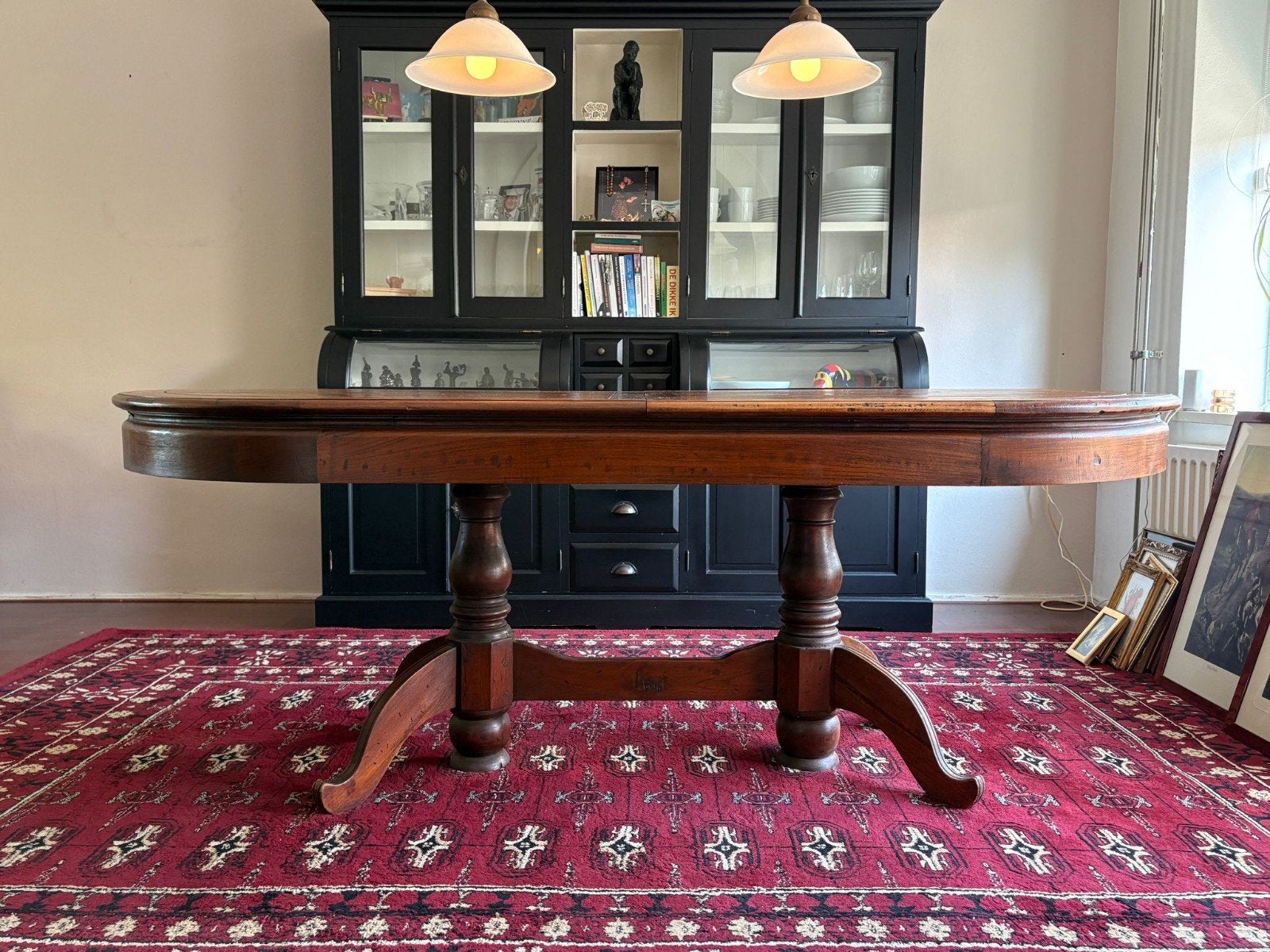 mooi zware eettafel, Antiek en Kunst, Ophalen