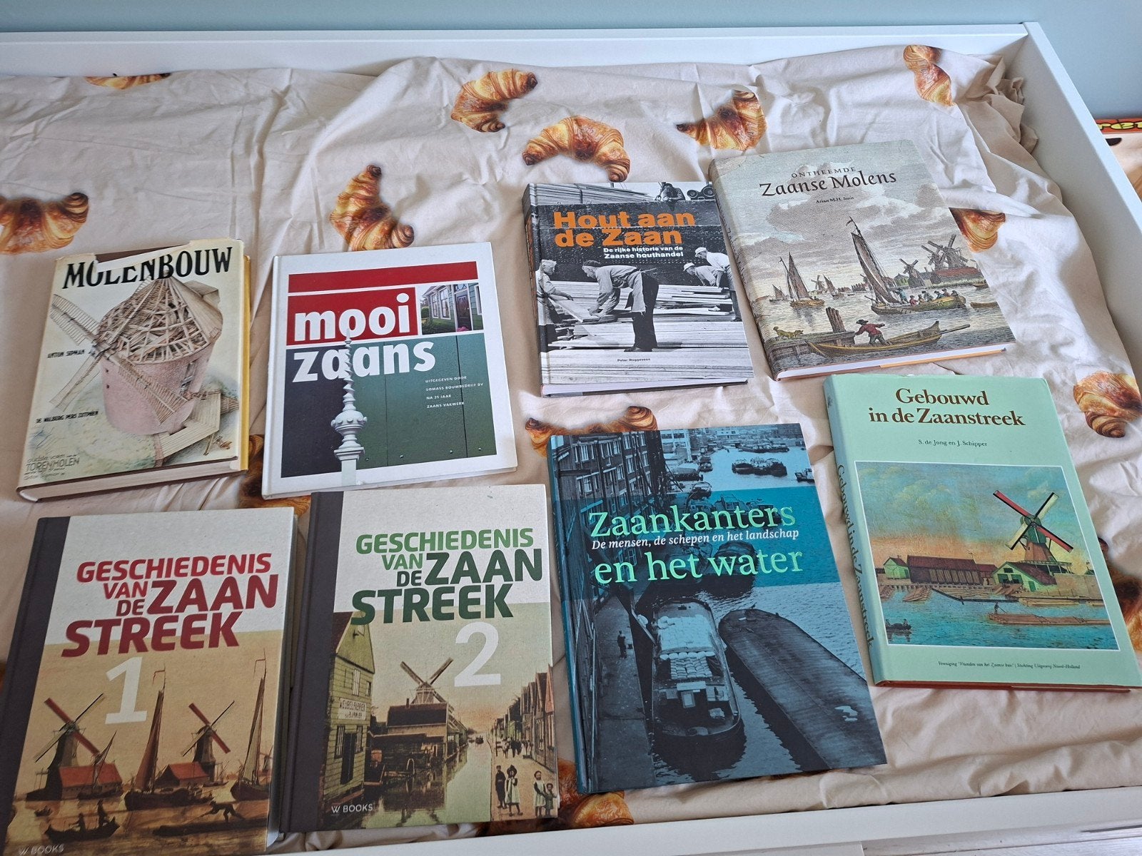 boeken over de zaanstreek/ molenbouw, Ophalen