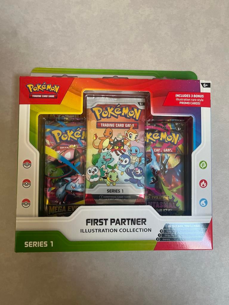 Pokémon First Partner Illustration Collection Series 1, Verzenden, Nieuw