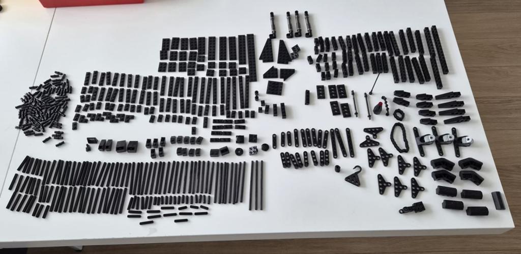 Vintage  LEGO Technisch (rood, geel, blauw , grijs, wit), Ophalen of Verzenden, Gebruikt, Overige merken
