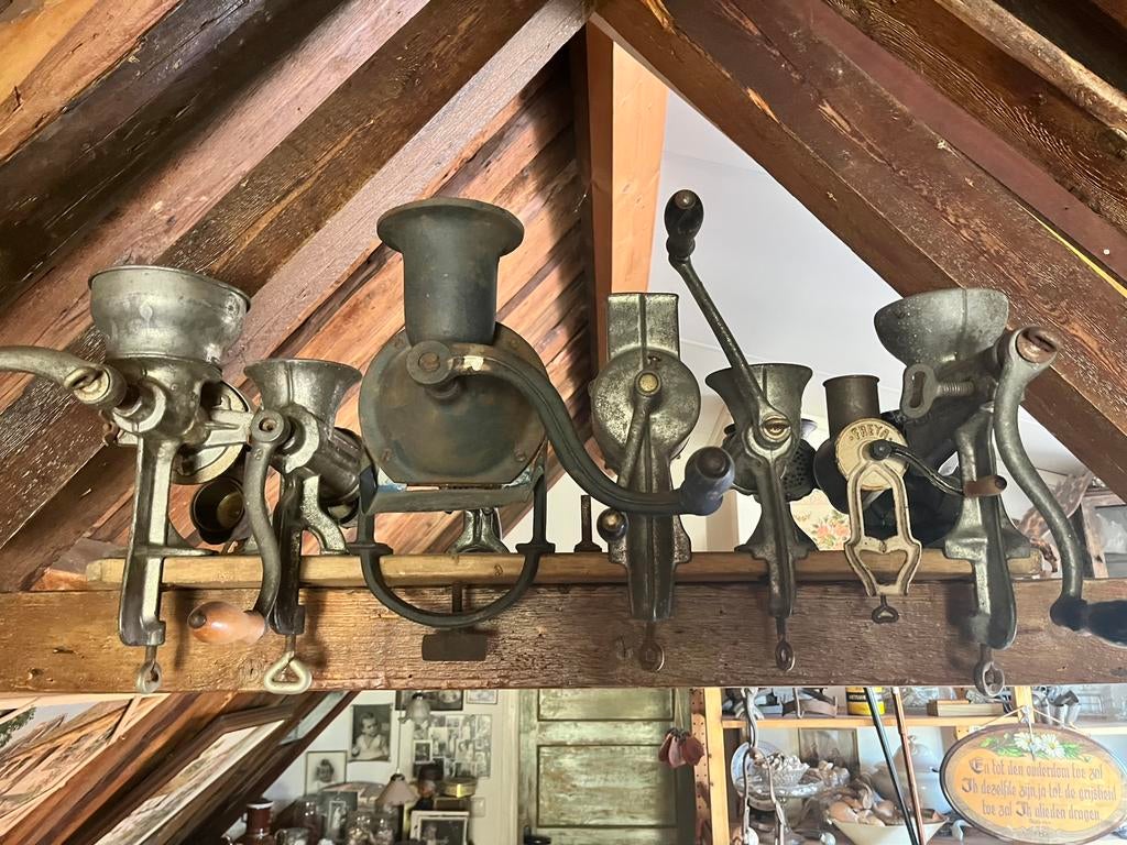 15 verschillende vleesmolens, Antiek en Kunst, Ophalen of Verzenden