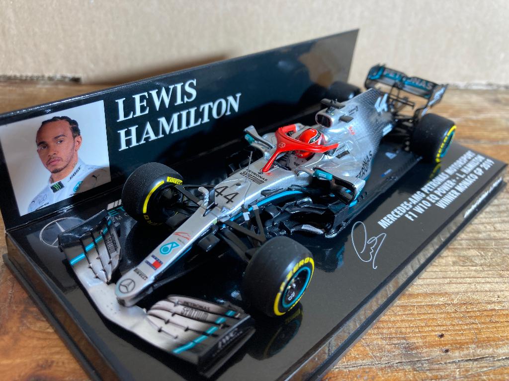 ✅ Lewis Hamilton 1:43 Winner Monaco GP 2019 Mercedes AMG F1, Ophalen of Verzenden, Nieuw, Formule 1