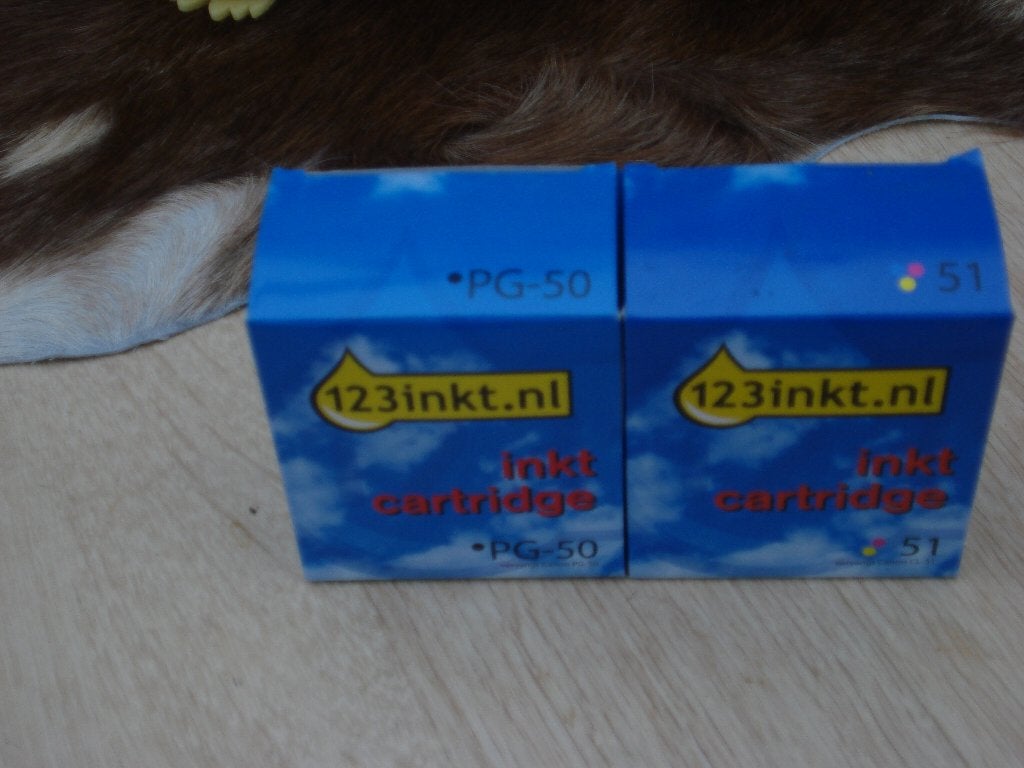 Canon Cartridge set CL51-en PG 50 Zwart, Ophalen of Verzenden, Nieuw, Cartridge, Canon Pixma