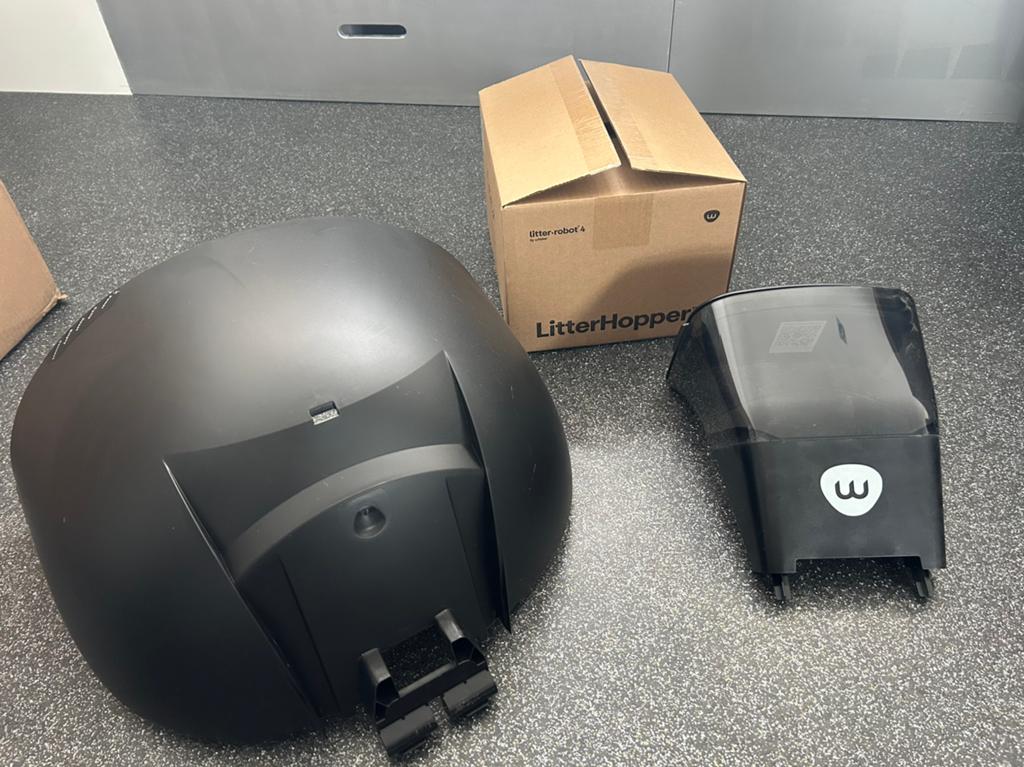 Zeer nette Litter Robot 4 Litter Hopper met de kap!, Ophalen of Verzenden, Zelfreinigend, Zo goed als nieuw, Gesloten