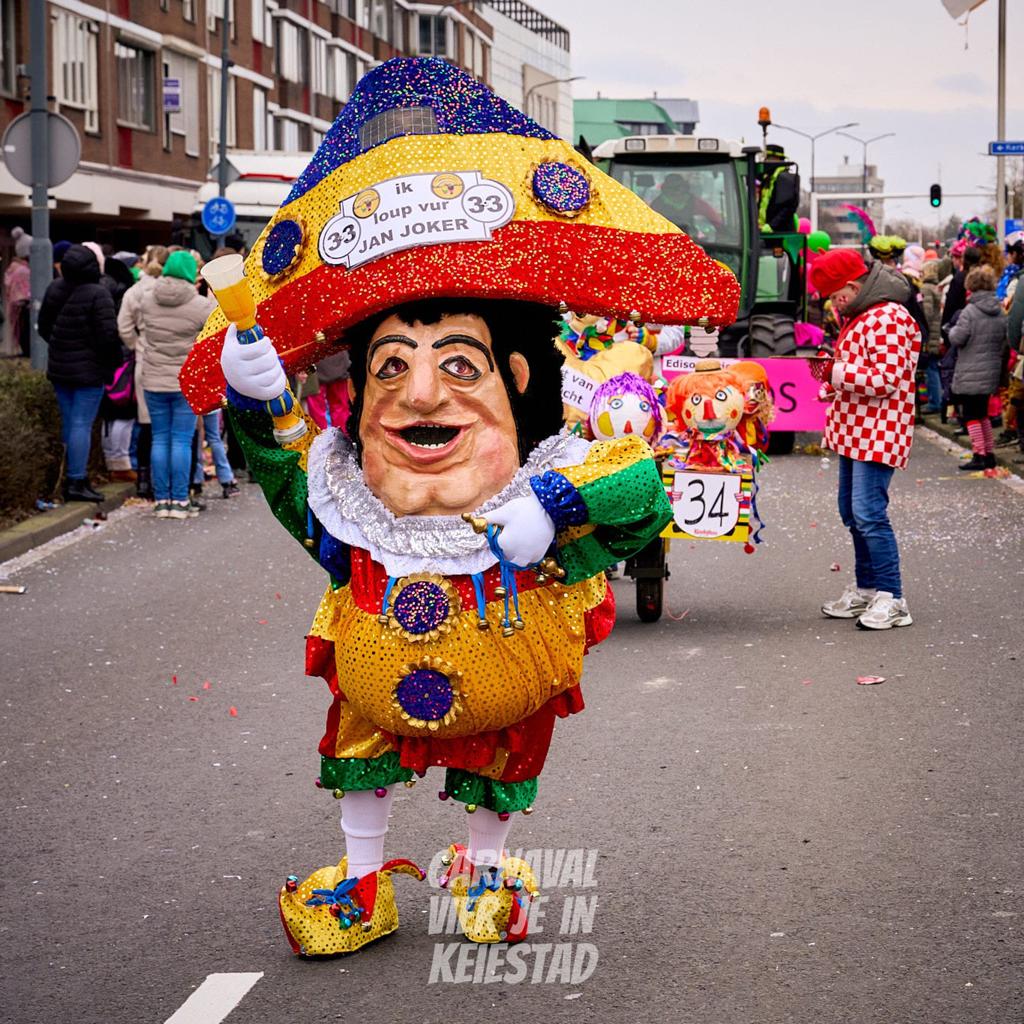 Carnavalspak, Ophalen