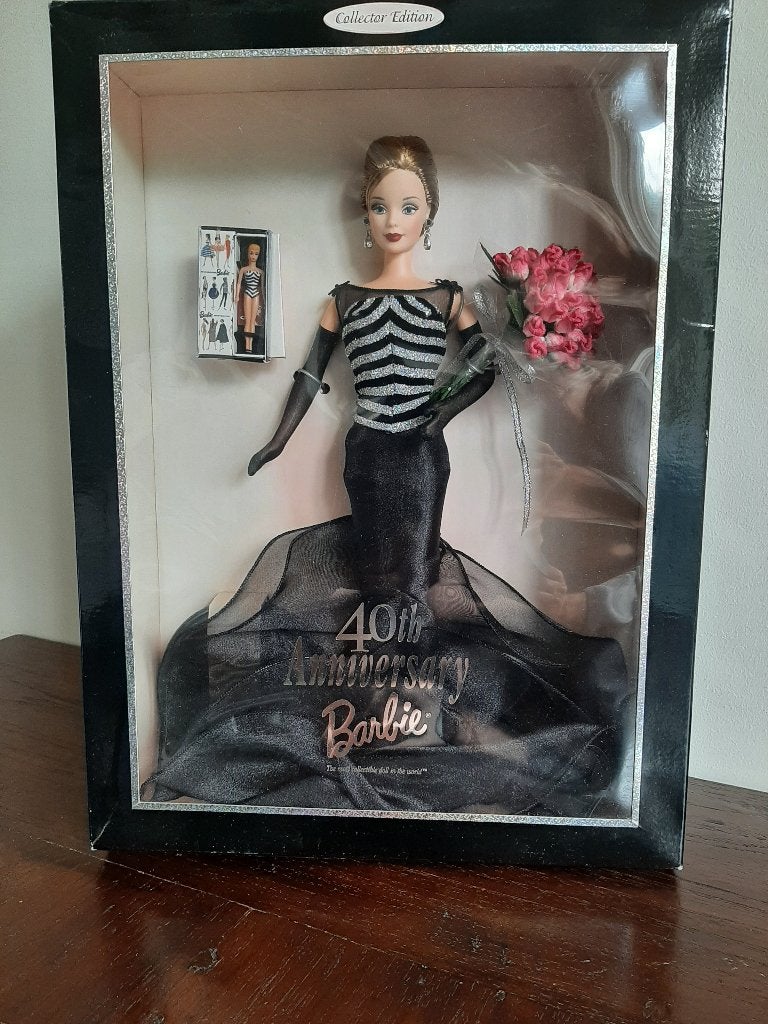 Barbie  40th Anniversary, Verzenden, Zo goed als nieuw, Pop