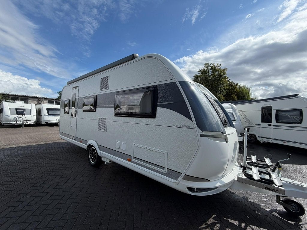 Hobby De Luxe 540 KMFE, Schokbreker, Bedrijf, Treinzit, Tot en met 6