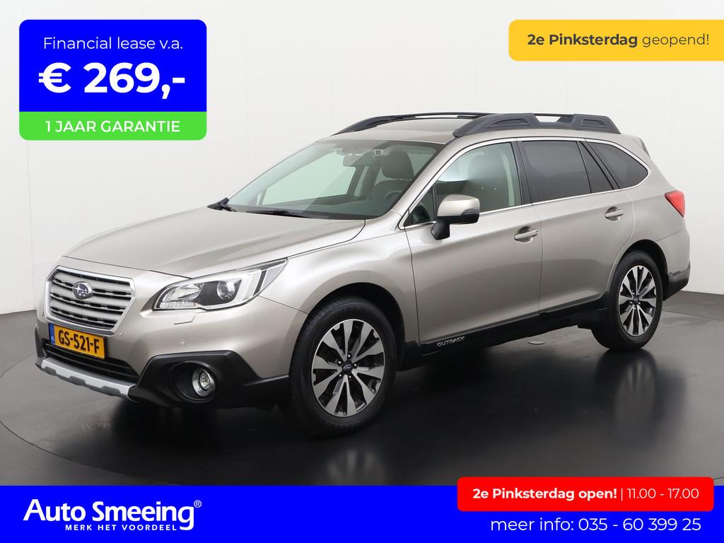 Subaru Outback 2.5i Premium | Schuifdak | Trekhaak | Leder |, Auto's, Subaru, Automaat, Gebruikt, 4 cilinders, 2498 cc