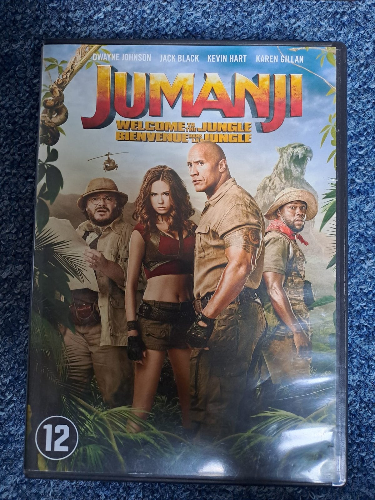 Jumanji (dvd), Cd's en Dvd's, Vanaf 16 jaar, Ophalen of Verzenden, Zo goed als nieuw