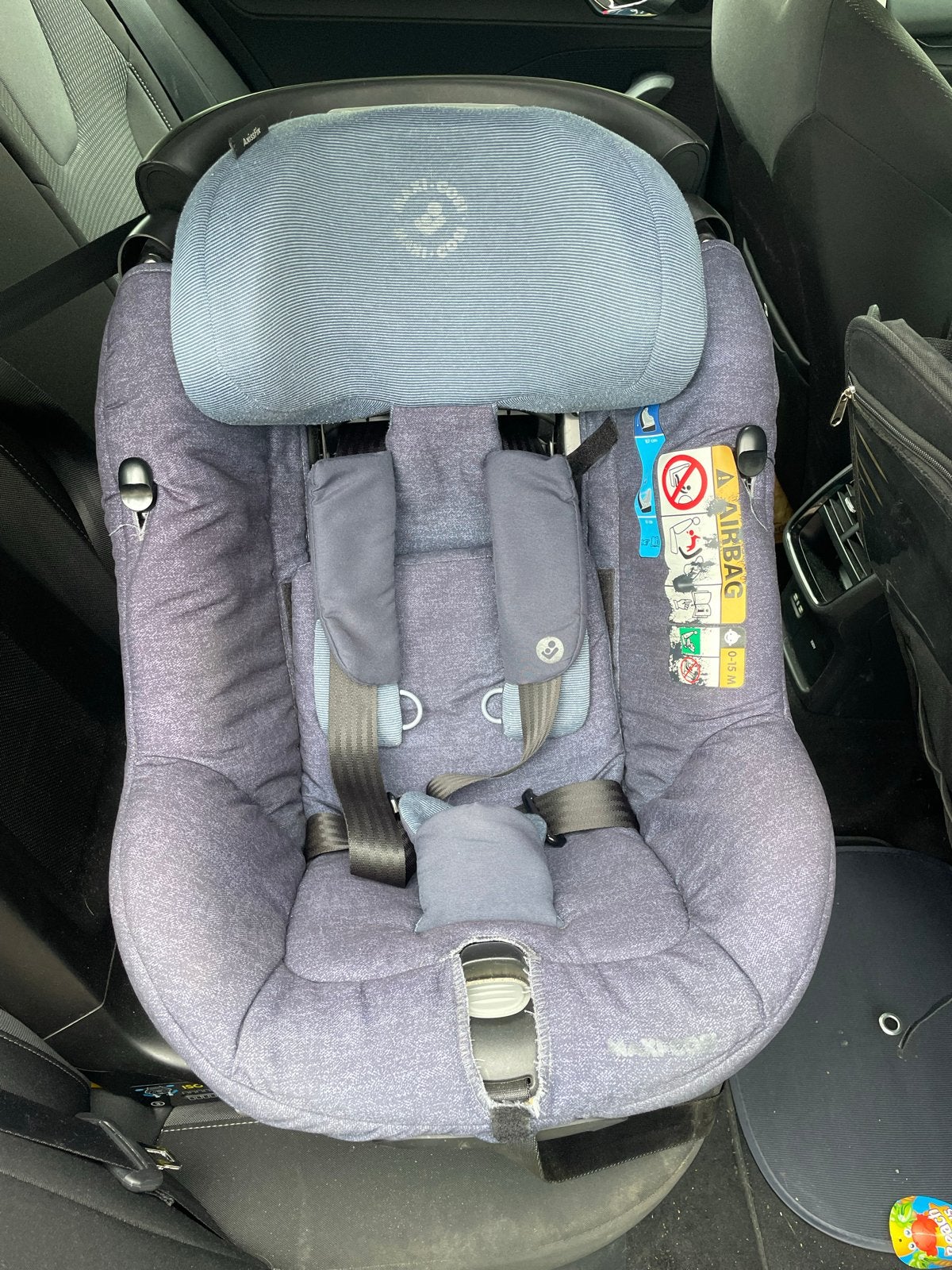 Maxi Cosi draaibare autostoel met Isofix en slaapstand, Ophalen, Gebruikt, 0 t/m 18 kg, Verstelbare rugleuning