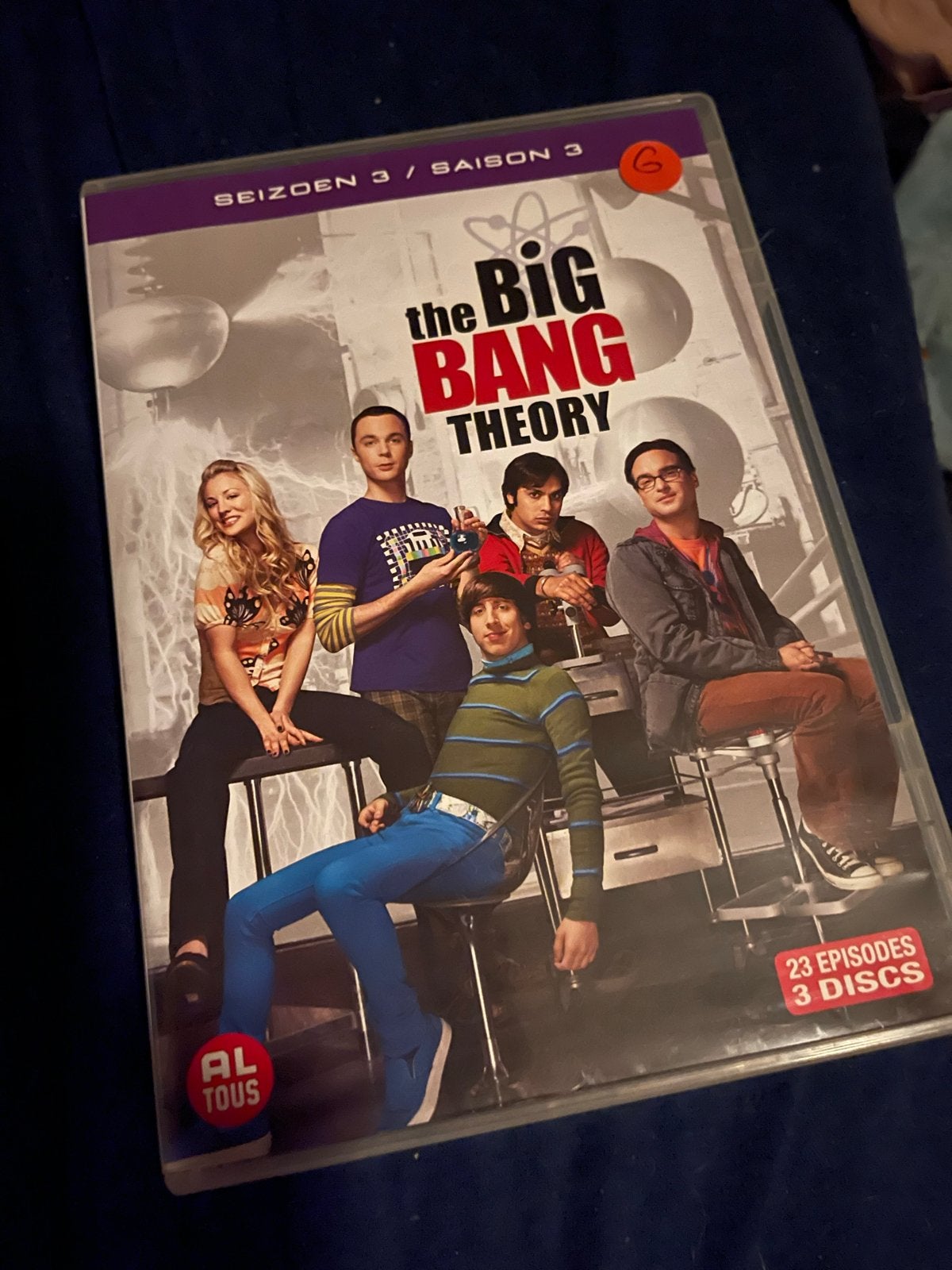 The Big Bang Theory - Seizoen 3 (DVD), Cd's en Dvd's, Dvd's | Tv en Series, Alle leeftijden, Nederlands, Ophalen of Verzenden