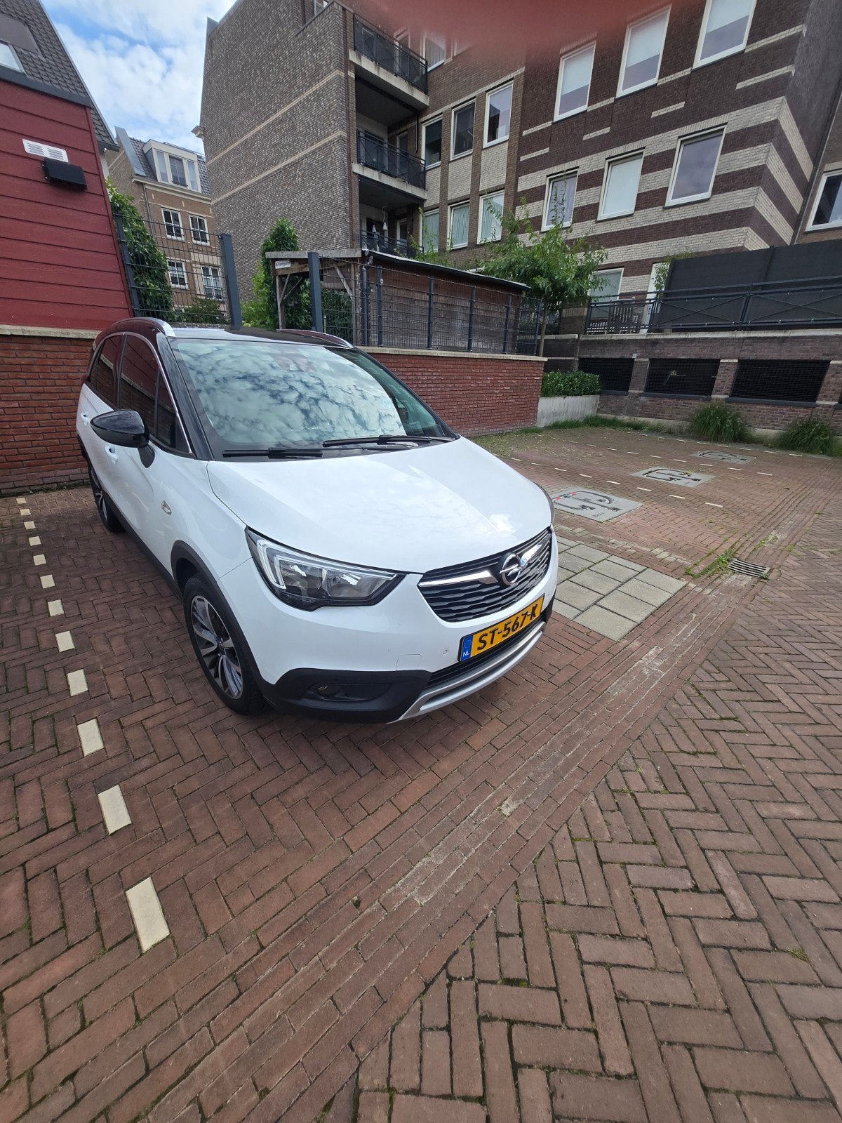 Opel Crossland X 1.2 Turbo 110pk Start/stop Aut 2018 Wit, Auto's, 840 kg, Wit, Origineel Nederlands, 19 km/l