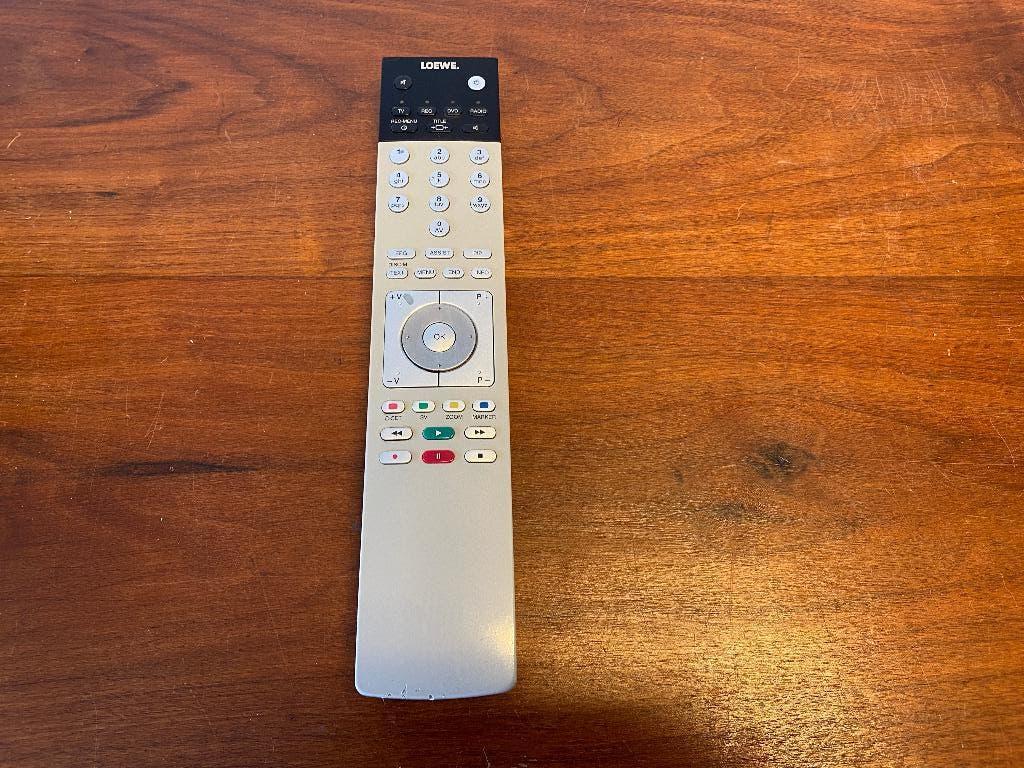 Loewe afstandsbediening, Audio, Tv en Foto, Afstandsbedieningen, Ophalen of Verzenden, Gebruikt