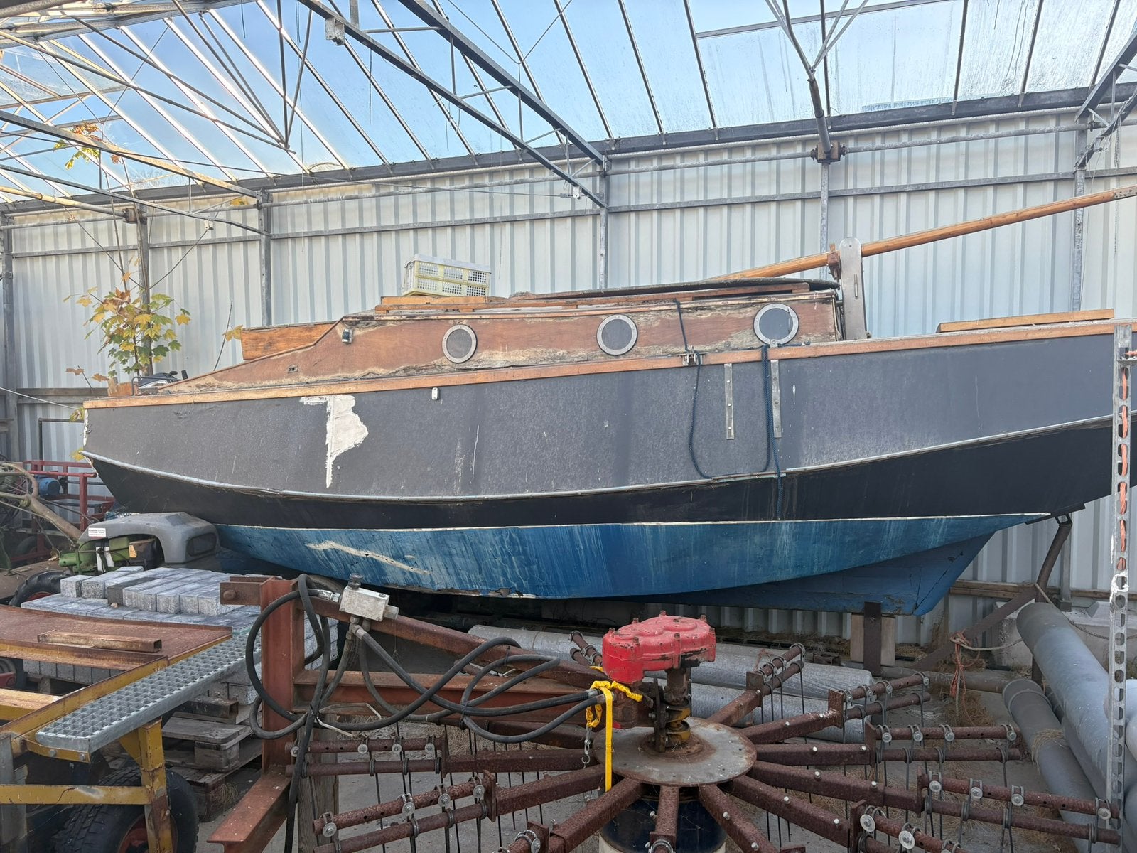 Boot voor de liefhebber, Ophalen, Gebruikt, 6 meter of meer, Minder dan 15 m²