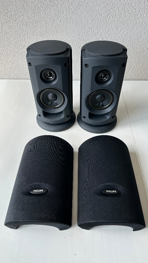 Philips Surround Speakers – set van 2 – Model FB305/00, Ophalen of Verzenden, Zo goed als nieuw, Minder dan 60 watt, Philips
