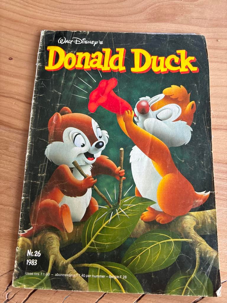 Donald Duck Nr. 26 uit 1983 - Met Knabbel en Babbel, Boeken, Ophalen of Verzenden, Gelezen, Overige typen