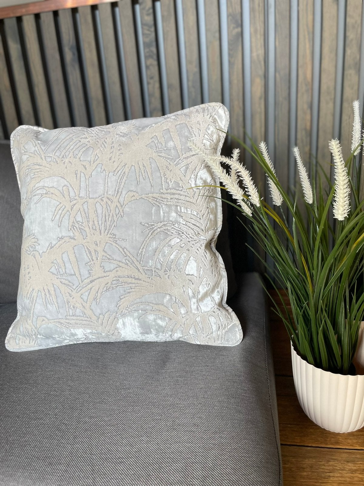 Kussen beige wit, Verzenden, Nieuw