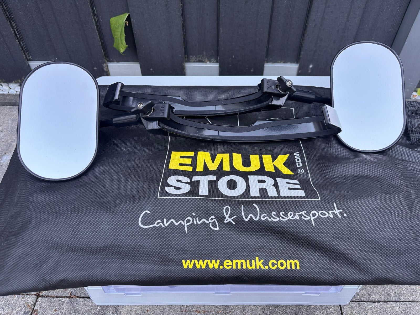 EMUK caravan spiegels - Skoda Octavia IV, Caravans en Kamperen, Caravan accessoires, Ophalen of Verzenden, Zo goed als nieuw