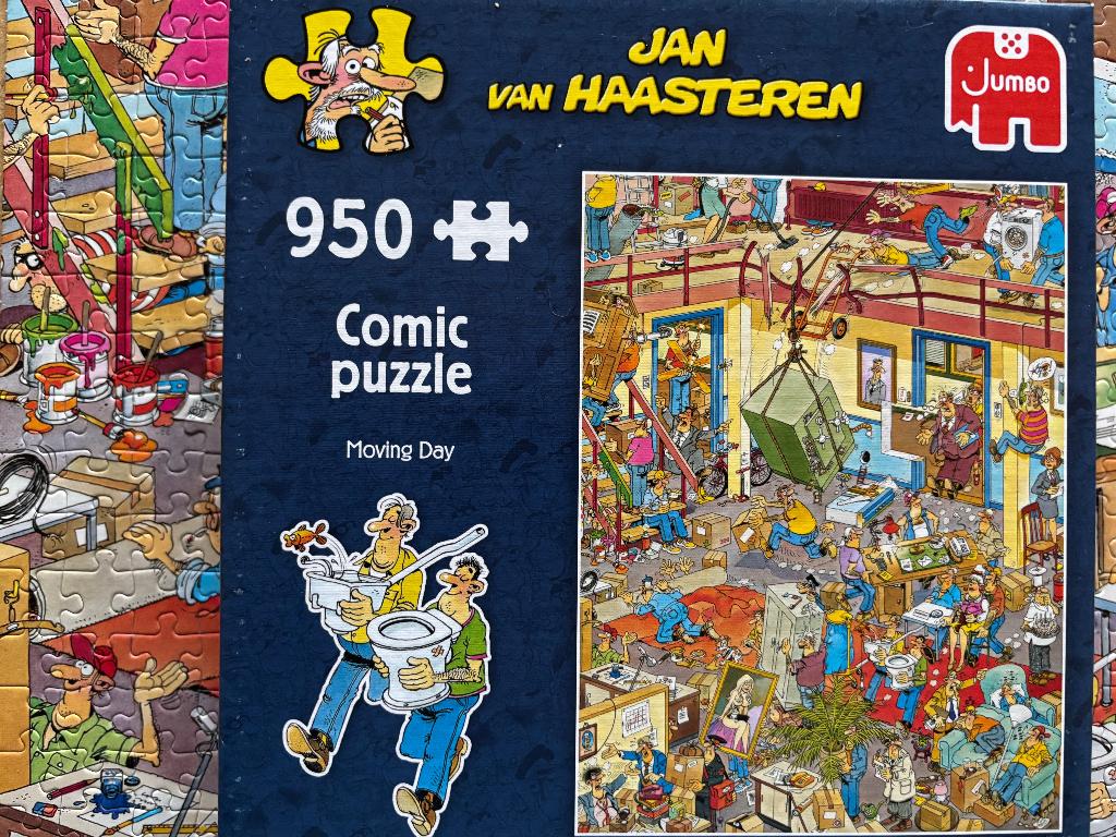 8 LEGPUZZELS oa WASGIJ EN VAN HAASTEREN, Hobby en Vrije tijd, Denksport en Puzzels, Ophalen, 500 t/m 1500 stukjes, Zo goed als nieuw