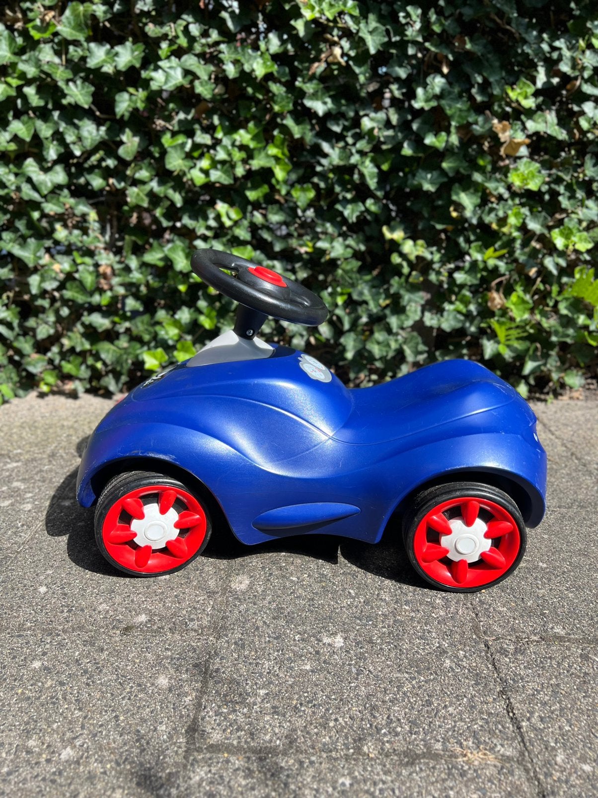 Puky loopauto stoere blauwe loopauto dreumes peuter kind, Ophalen, Zo goed als nieuw, Loopfiets