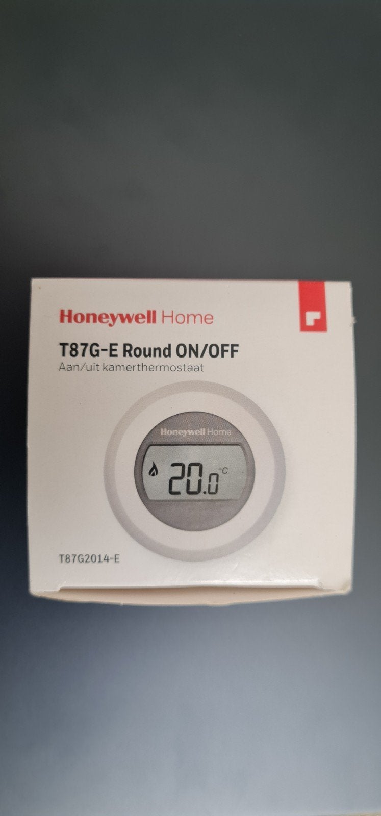 Honeywell Home T87G-E Round ON/OFF Kamerthermostaat, Doe-het-zelf en Verbouw, Ophalen of Verzenden