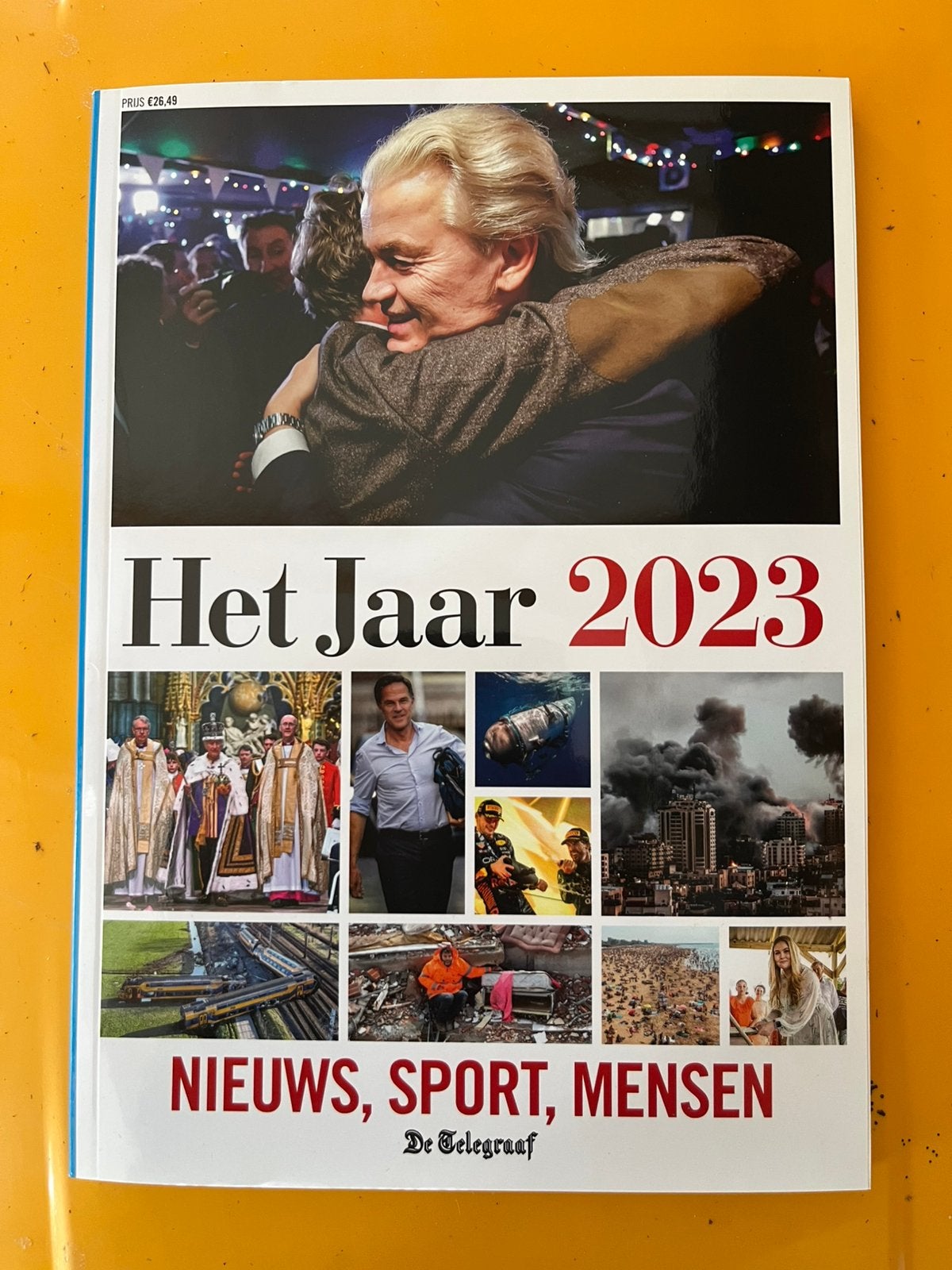 Het Jaar 2023 - Nieuws, Sport, Mensen - De Telegraaf, Ophalen of Verzenden, Nieuw, Overige typen