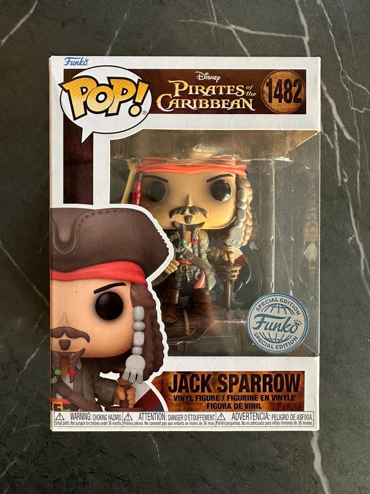 Pirates of the carribbeaan Jack Sparrow, Verzenden, Zo goed als nieuw