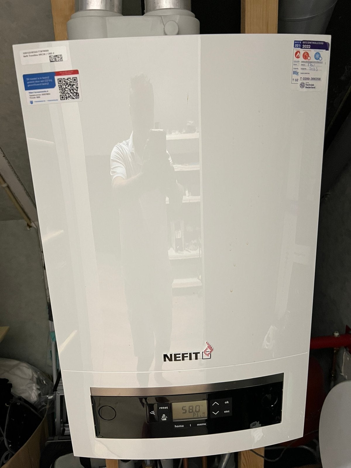 Nefit trendline  HRC30.  CW5 Ii, Ophalen of Verzenden, Zo goed als nieuw, Afzuiger