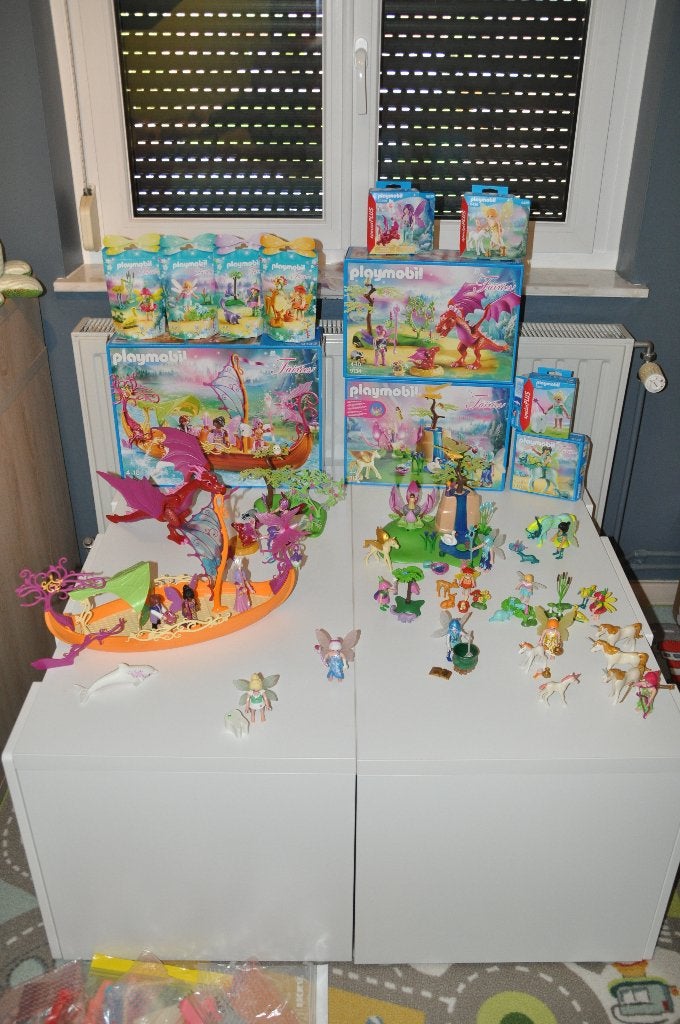 Groot pakket playmobil elfjes en feeën, Ophalen, Zo goed als nieuw