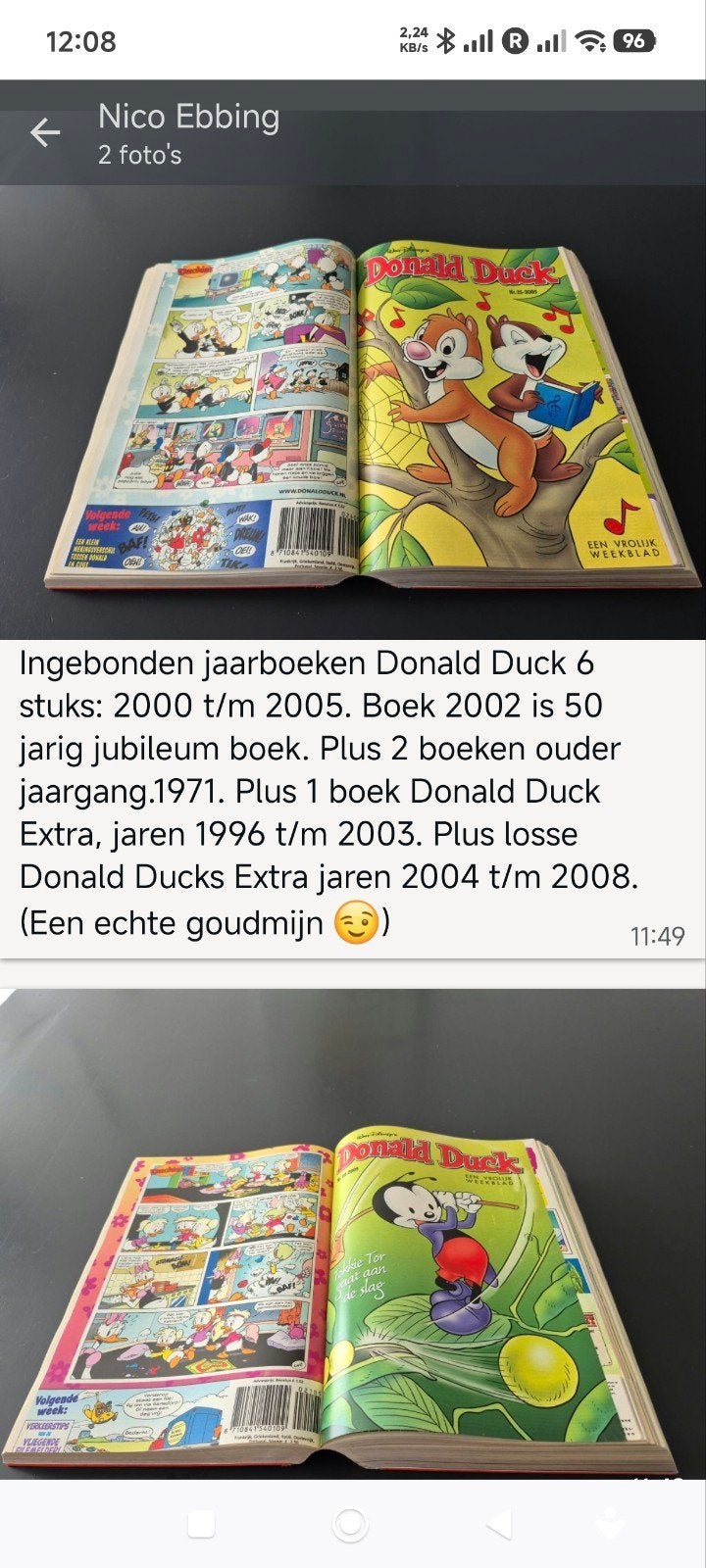 Donald Duck Jaarboeken & Extra's - Grote Collectie, Meerdere stripboeken, Ophalen of Verzenden, Gelezen