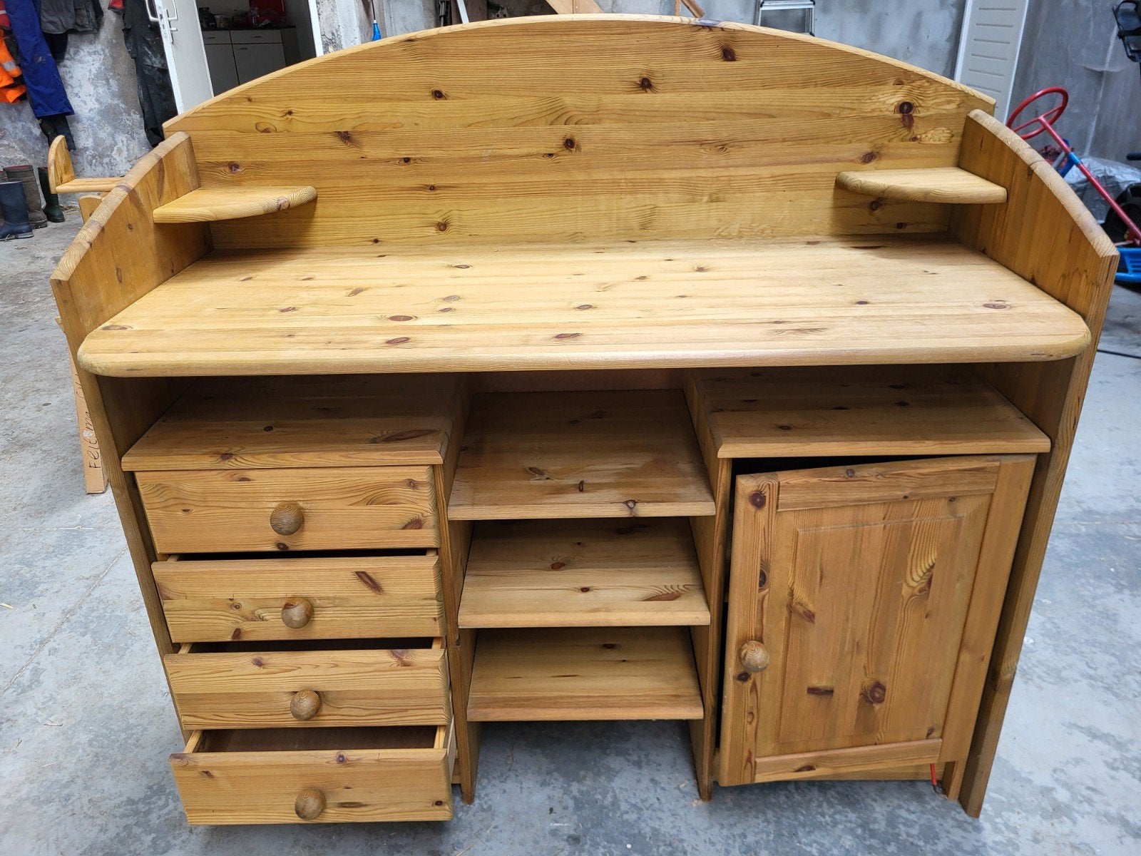 Commode + ledikantje, Ophalen, Gebruikt, 50 tot 70 cm, 105 cm of meer