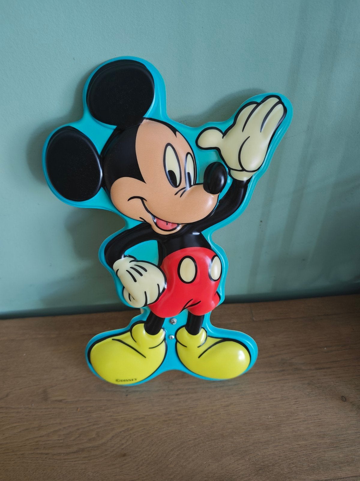 Vintage Disney Mickey Mouse wandlamp - Kinderkamer, Ophalen of Verzenden, Huis en Inrichting