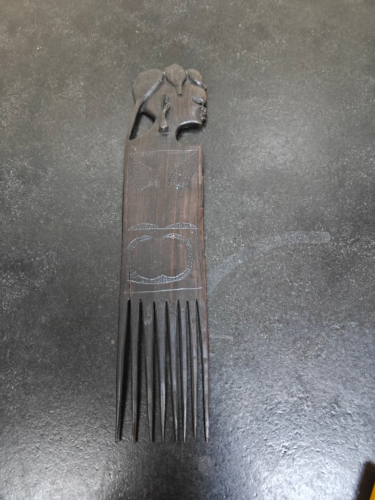 afrikaanse kam, Antiek en Kunst, Hout, Afrika, Overige typen, Ophalen of Verzenden