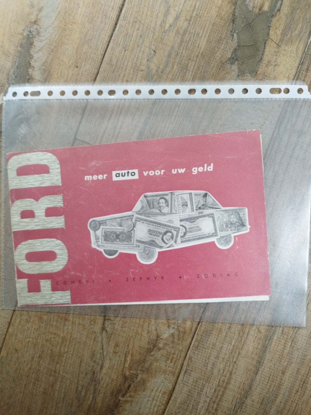 Ford Consul Zephyr Zodiac folder 1958 Meer auto voor uw gel, Gelezen, Ford, Ophalen of Verzenden, Ford