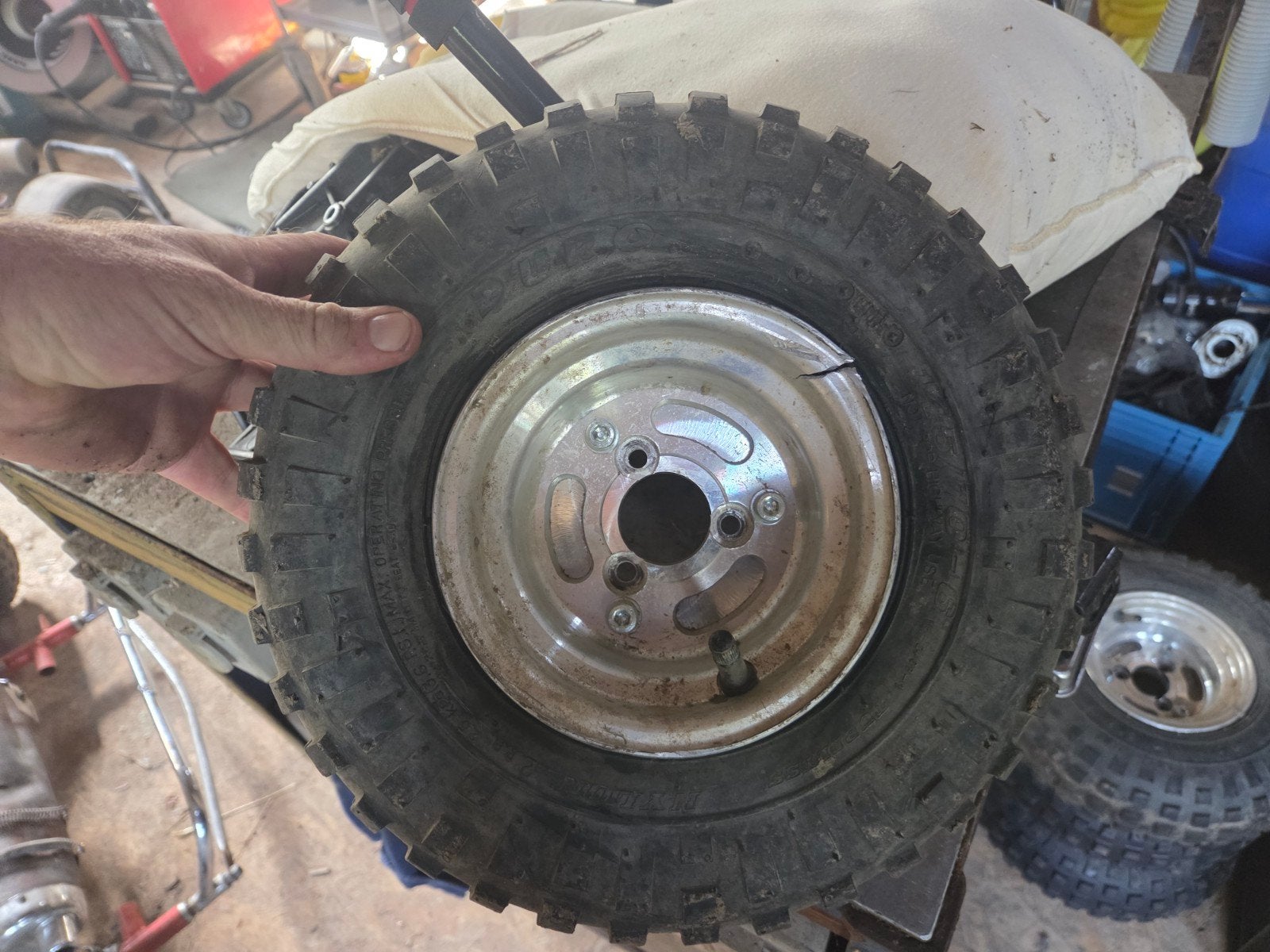 Gezocht dirt-kart velgen., Ophalen of Verzenden, Gebruikt, Kart