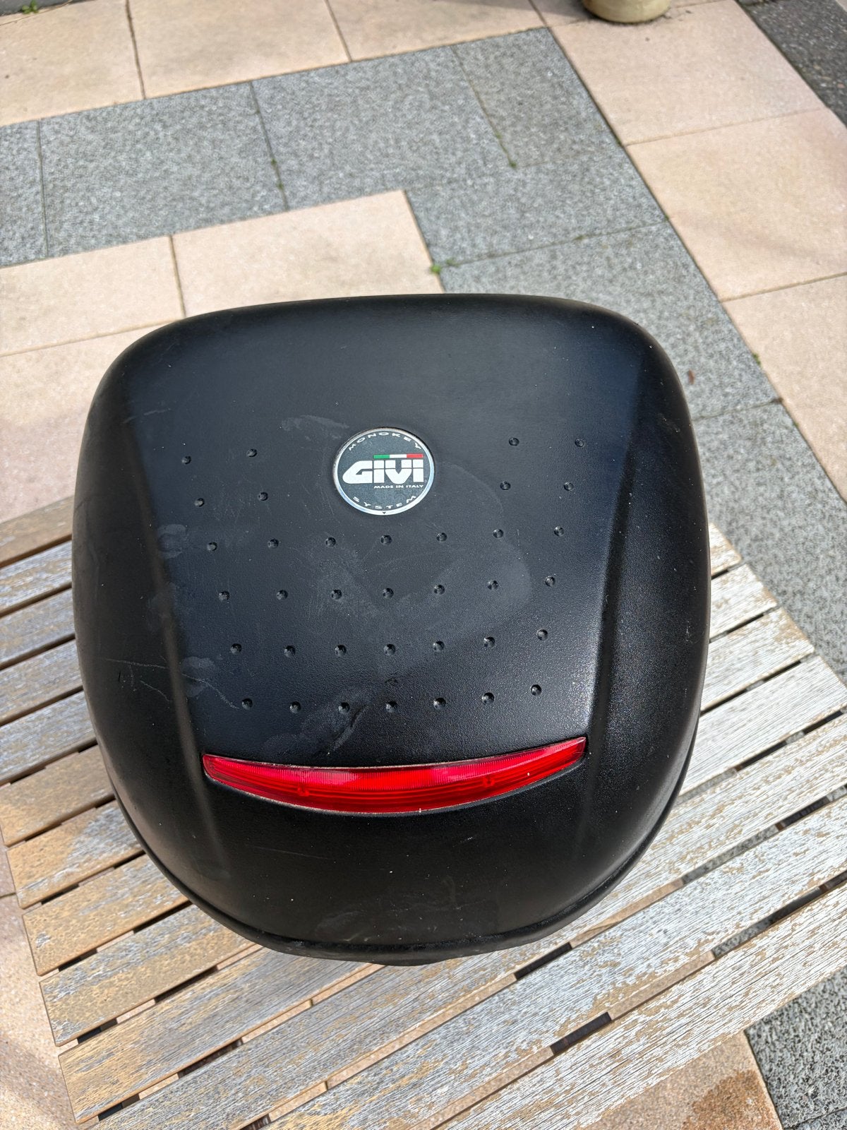 Givi Monolock Topkoffer - Ruime en veilige opbergruimte, Ophalen of Verzenden, Gebruikt