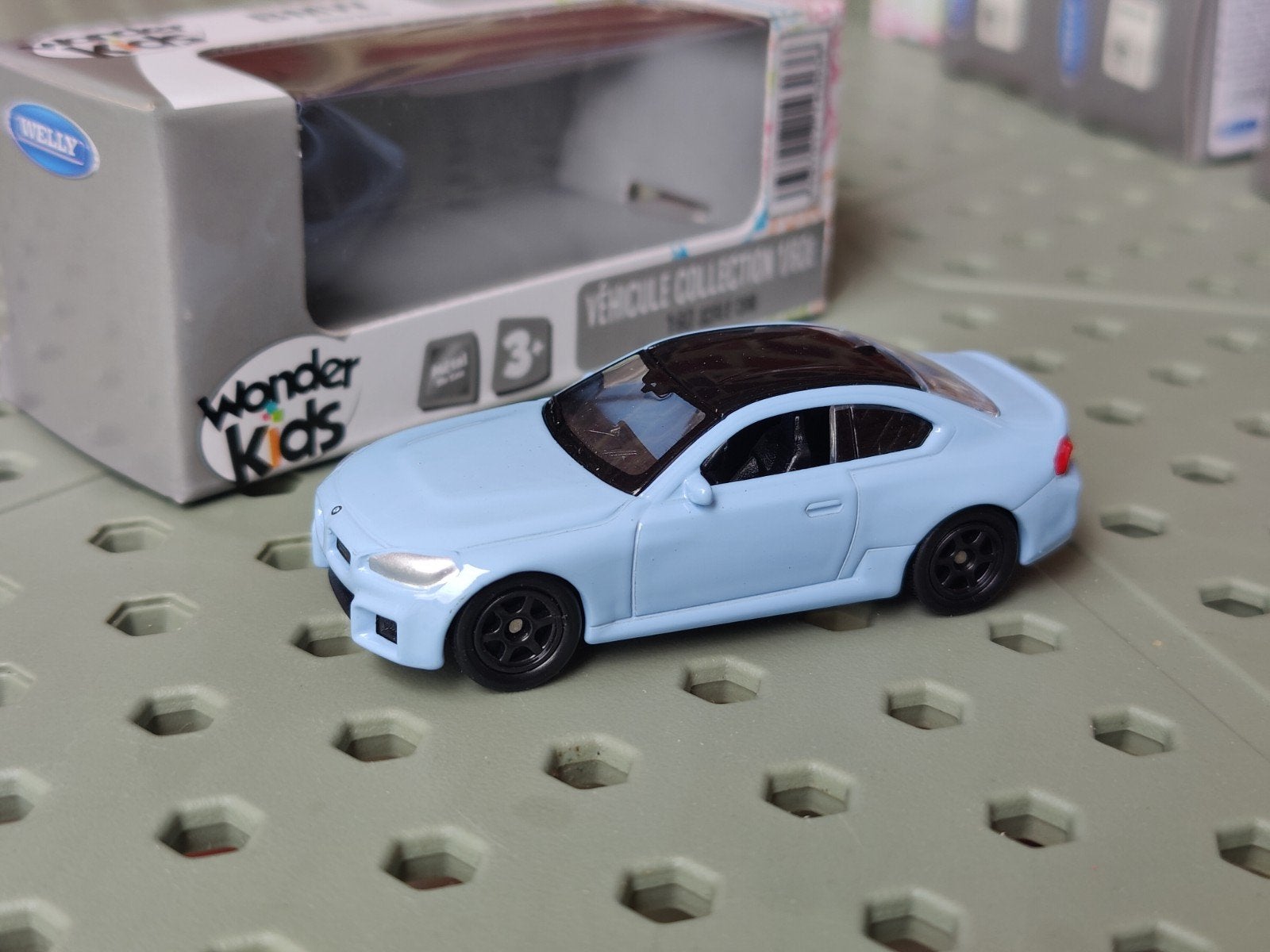 Welly BMW M2 BLAUW, Ophalen, Auto