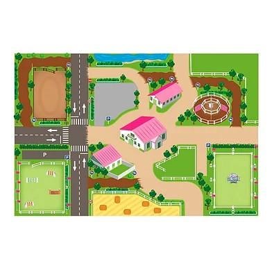 Speelkleed paarden manege, Ophalen