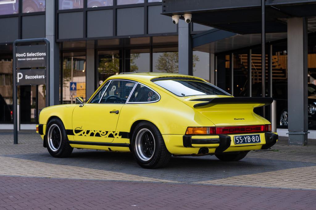 Porsche 911 2.7 Carrera (bj 1975), Auto's, Zwart, 2687 cc, 4 stoelen, Bedrijf