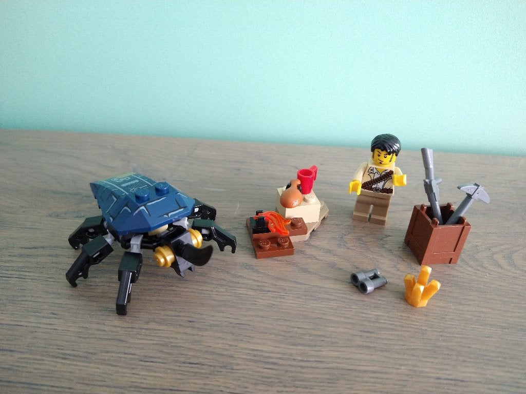Lego Pharaohs Quest scarab attack Scarabee aanval 7305, Lego, Ophalen of Verzenden, Zo goed als nieuw, Complete set