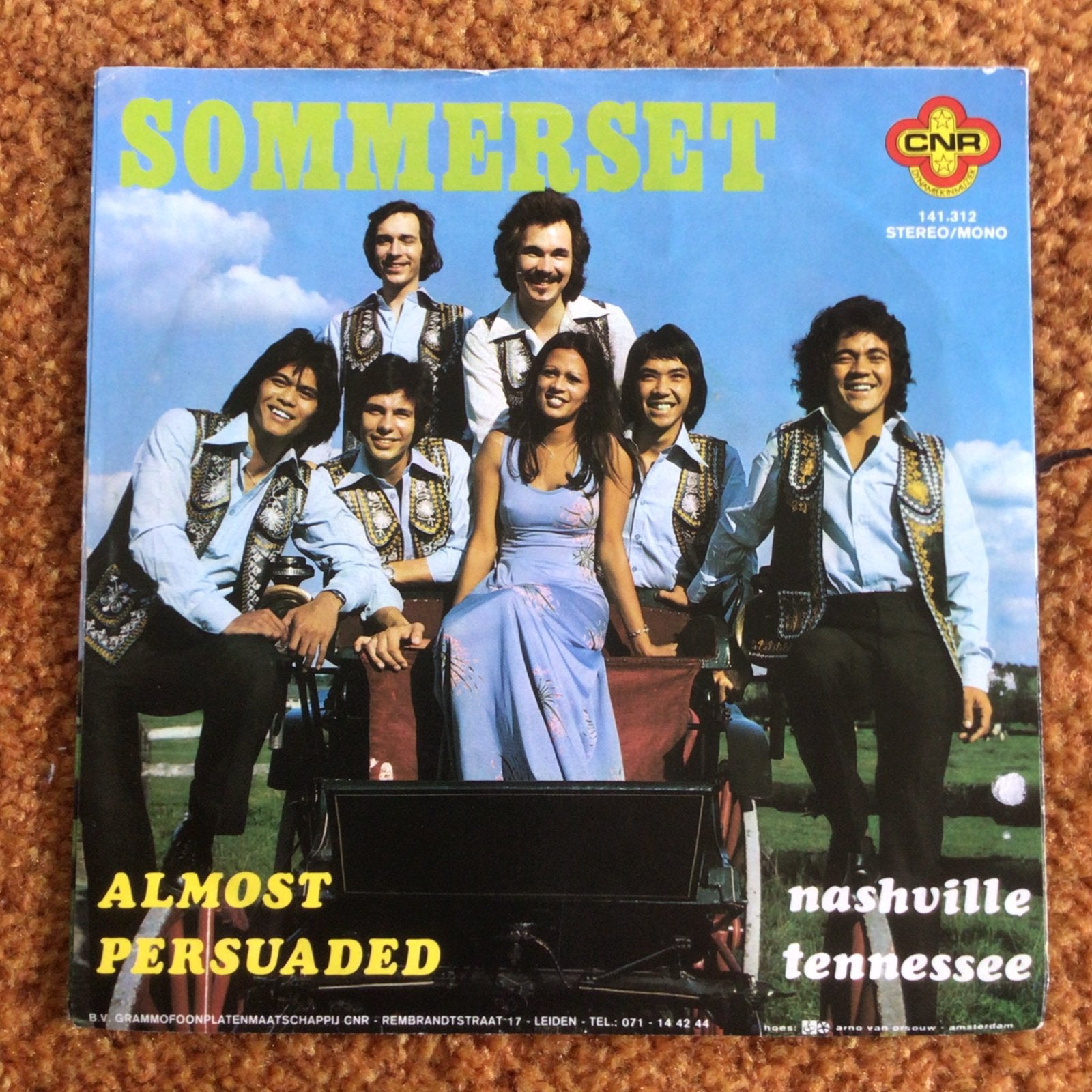 Sommerset - 4 singles voor 4 euro, Ophalen of Verzenden, Zo goed als nieuw, Pop